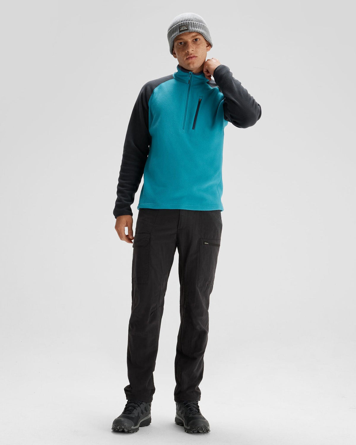 Men's Half-Zip Fleece Pullover Warm