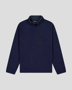 Men's Half-Zip Fleece Pullover Pure Navy Cosy Active
