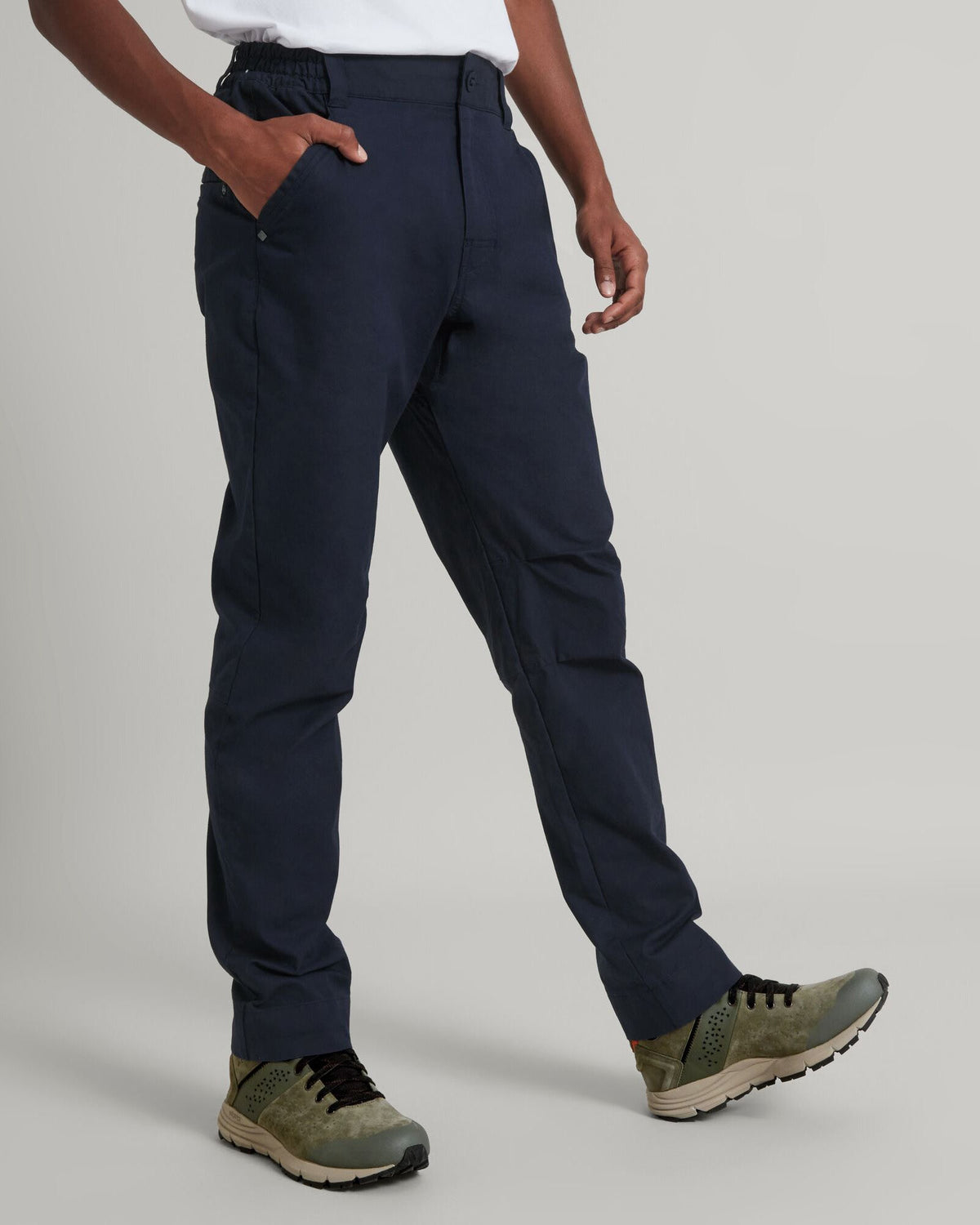 Men's Flight Pants Regular Olive Grey Sun-Protection Stretch