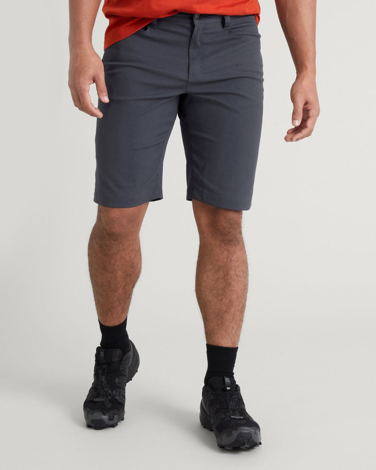 Men's Flight Shorts Black Stingray Durable Quick-Dry Travel