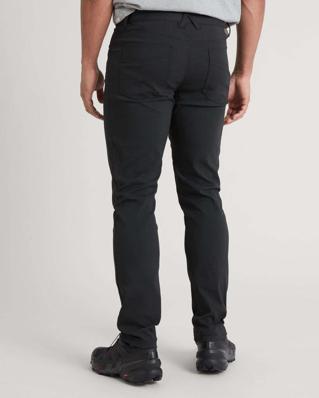 Men's Flight Pants Regular Black Durable Travel