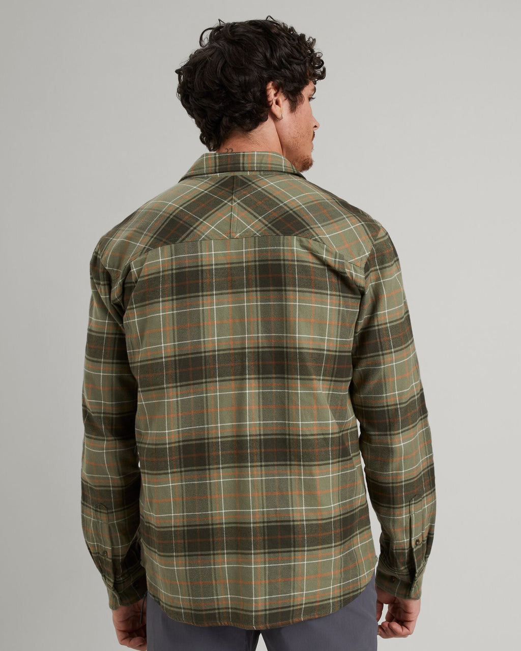 Men's Carrillon HF Long Sleeve Shirt Beech Canvas Check