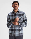 Men's Long Sleeve Shirt Black Elastane Stretch