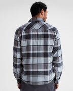 Men's Long Sleeve Shirt Black Elastane Stretch