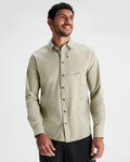 Men's 100% Merino Long Sleeve Crew Top Midnight Navy Marle