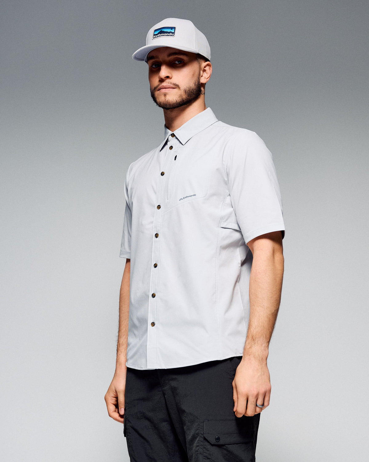 Men's Short Sleeve Shirt Mist Lightweight Sun Guard