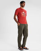 Men's Cargo Pants Dark Moss Durable Multi-Pocket