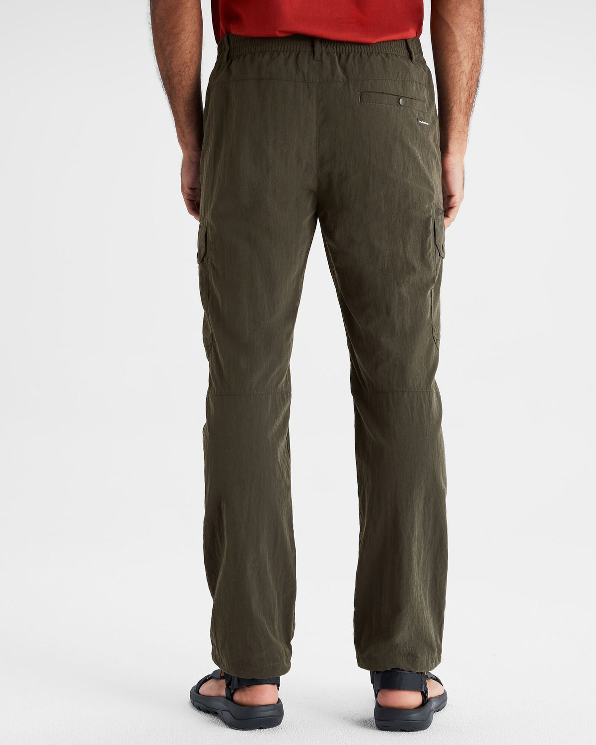 Men's Cargo Pants Dark Moss Durable Multi-Pocket