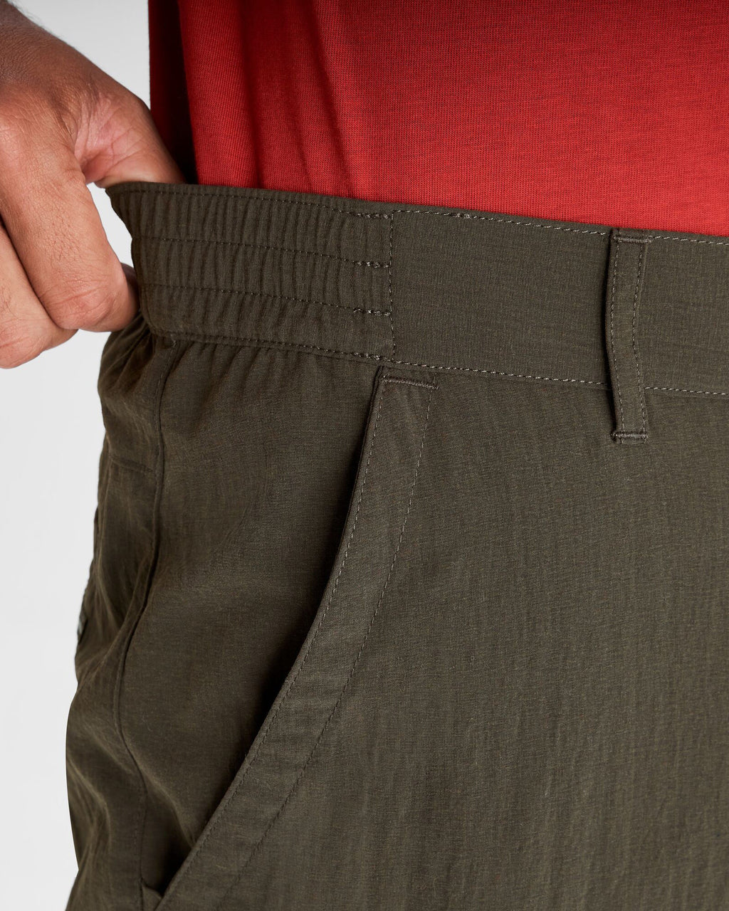 Men's Cargo Pants Dark Moss Durable Multi-Pocket