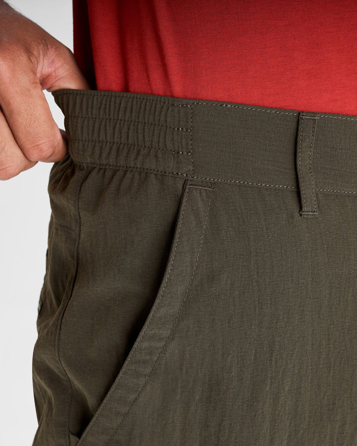 Men's Cargo Pants Dark Moss Durable Multi-Pocket