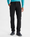 Men's Hiking Pants Black Four-Way Stretch