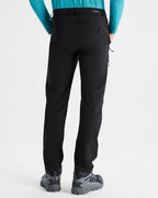 Men's Hiking Pants Black Four-Way Stretch