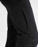 Men's Hiking Pants Black Four-Way Stretch