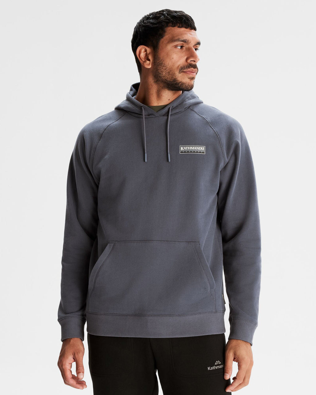 Men's Hoodie Mid Navy Brushed