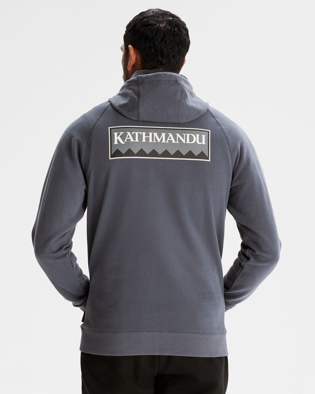 Men's Hoodie Mid Navy Brushed