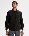 Men's Flannel Shirt Gingham Warm Layering