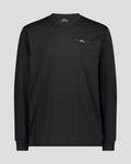 Men's Organic Cotton Long Sleeve Tee Black
