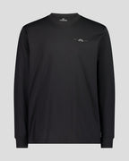 Men's Organic Cotton Long Sleeve Tee Black